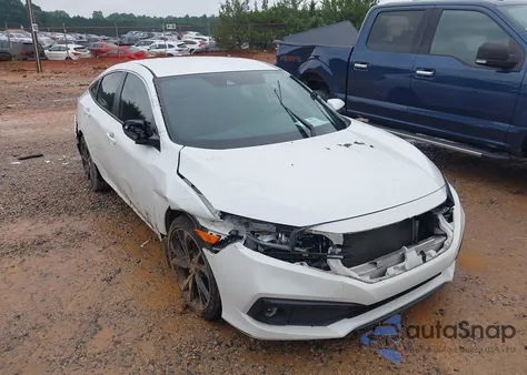 2021 Honda Civic Sport from USA, damaged, VIN 2HGFC2F83MH539368